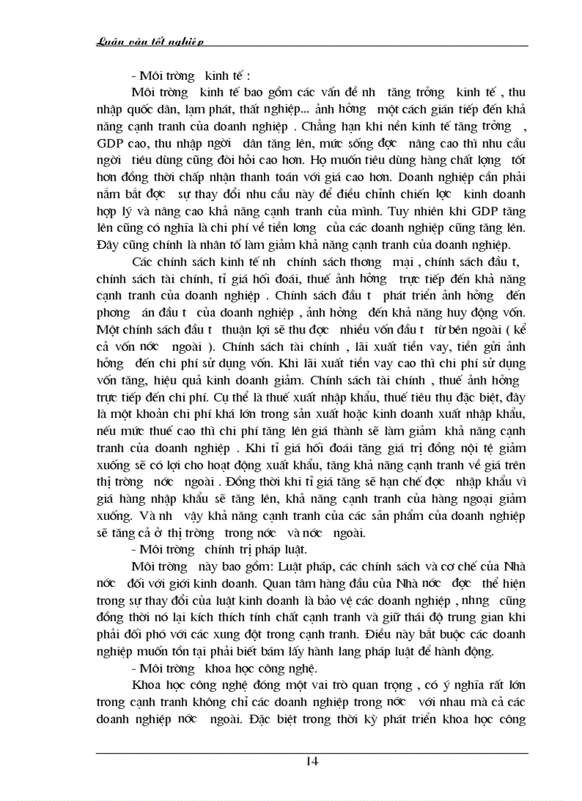image for page Lý luận cơ bản về cạnh tranh và nâng cao khả năng cạnh tranh sản phẩm trên thị trường xuất khẩu của doanh nghiệp thương mại