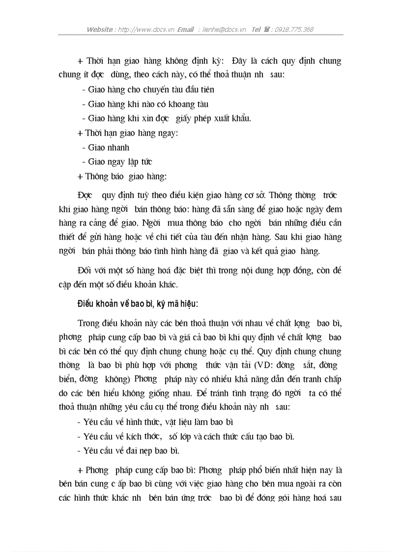 image for page Chế độ ký kết và thực hiện hợp đồng xuất khẩu giày ở công ty Cao su Hà nội HARCO