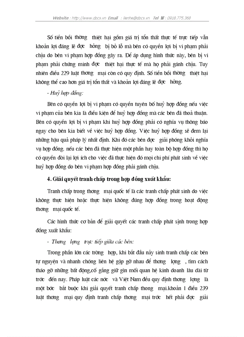 image for page Chế độ ký kết và thực hiện hợp đồng xuất khẩu giày ở công ty Cao su Hà nội HARCO