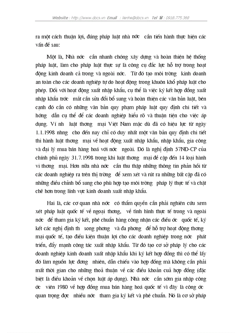 image for page Chế độ ký kết và thực hiện hợp đồng xuất khẩu giày ở công ty Cao su Hà nội HARCO