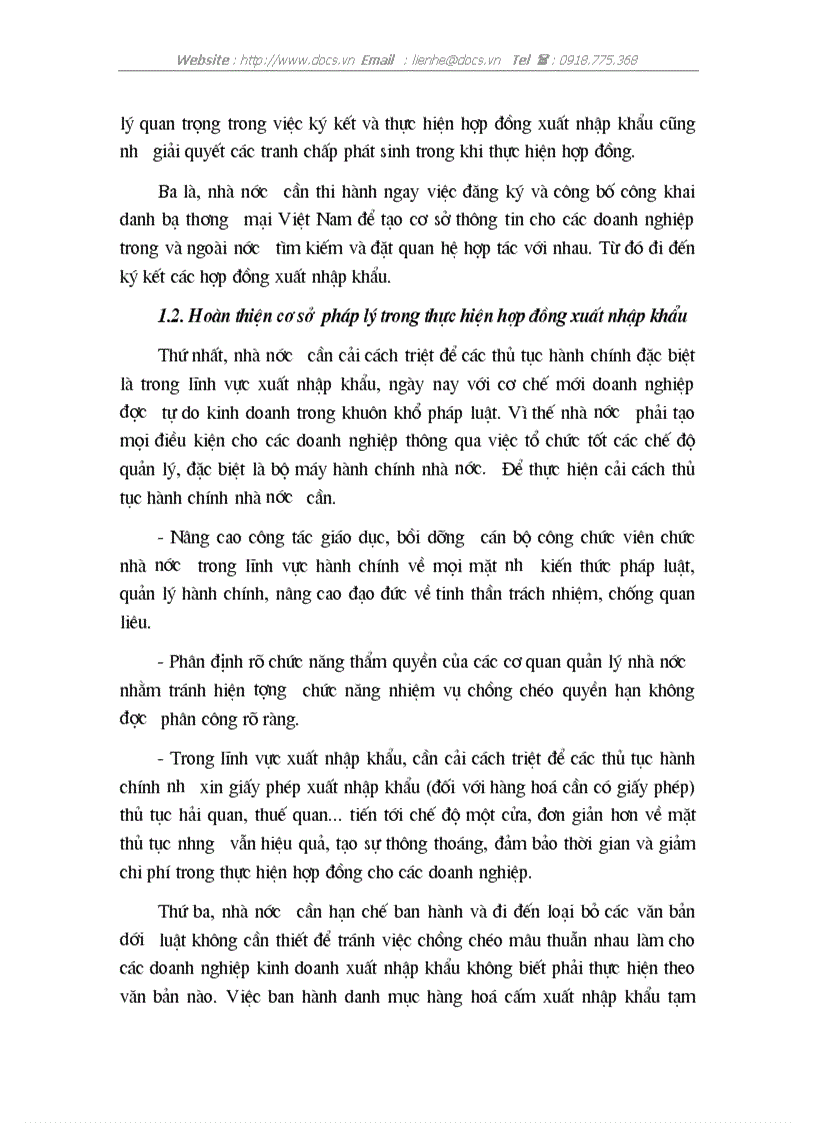 image for page Chế độ ký kết và thực hiện hợp đồng xuất khẩu giày ở công ty Cao su Hà nội HARCO