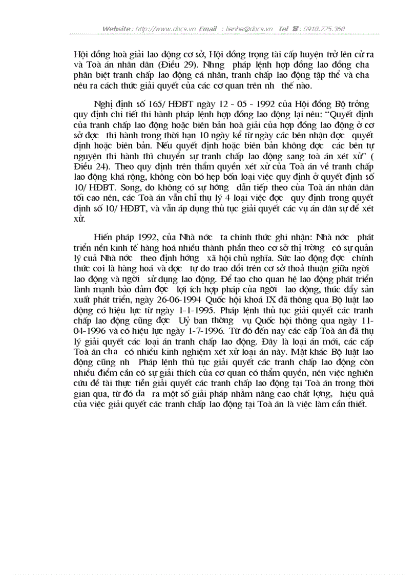 image for page Thực tiễn giải quyết các tranh chấp lao động tại toà án trong những năm qua