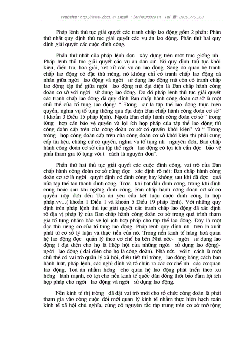 image for page Thực tiễn giải quyết các tranh chấp lao động tại toà án trong những năm qua