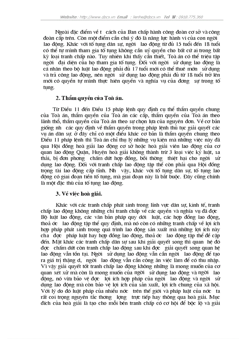 image for page Thực tiễn giải quyết các tranh chấp lao động tại toà án trong những năm qua