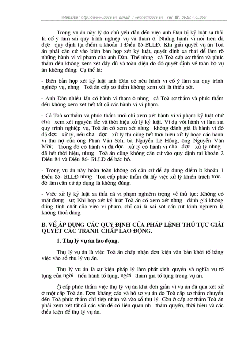 image for page Thực tiễn giải quyết các tranh chấp lao động tại toà án trong những năm qua