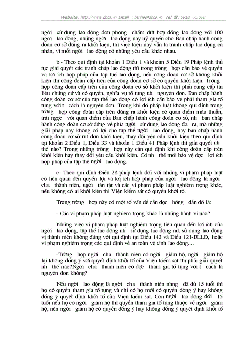 image for page Thực tiễn giải quyết các tranh chấp lao động tại toà án trong những năm qua