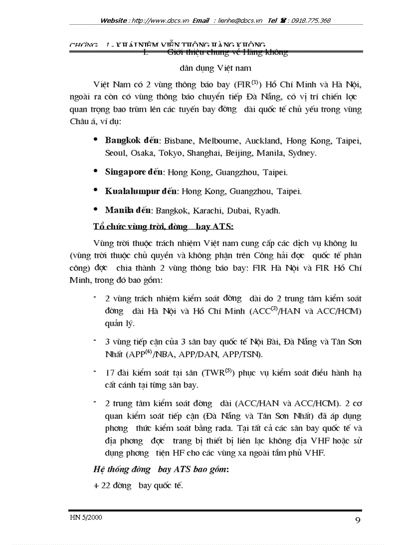 image for page Nghiên cứu Hệ thống chuyển mạch thoại trong viễn thông hàng không