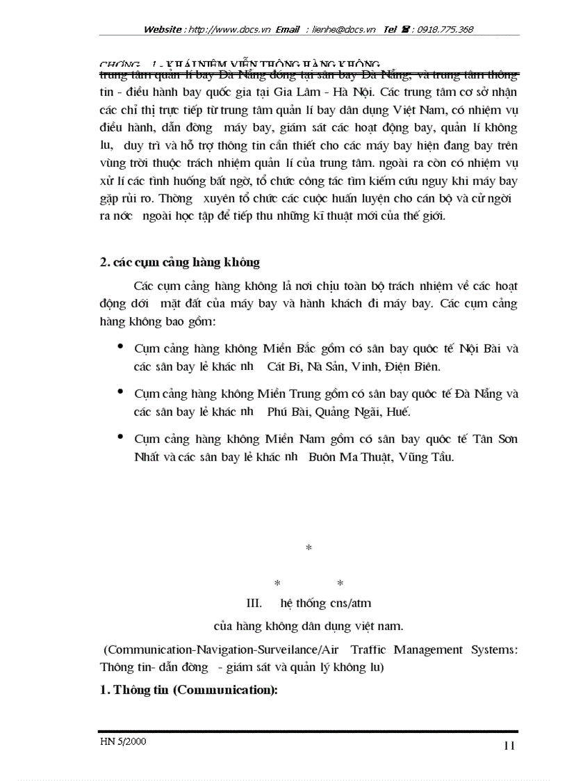 image for page Nghiên cứu Hệ thống chuyển mạch thoại trong viễn thông hàng không