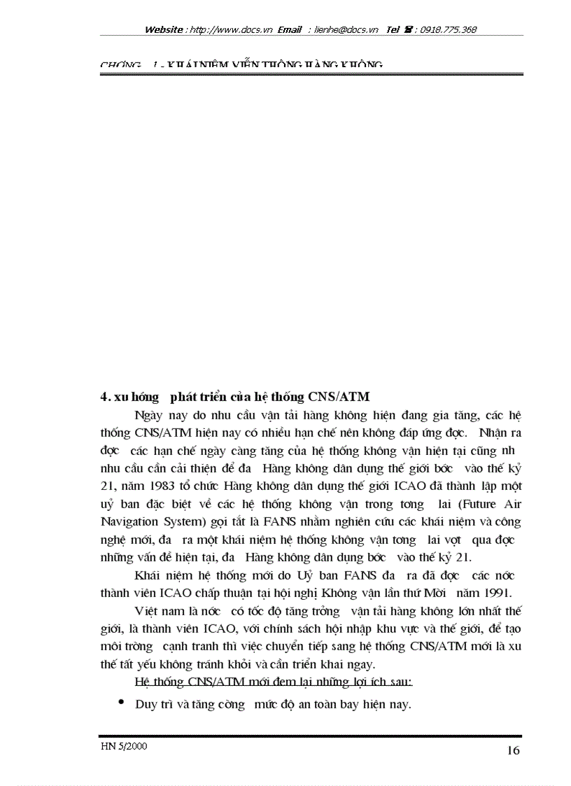 image for page Nghiên cứu Hệ thống chuyển mạch thoại trong viễn thông hàng không