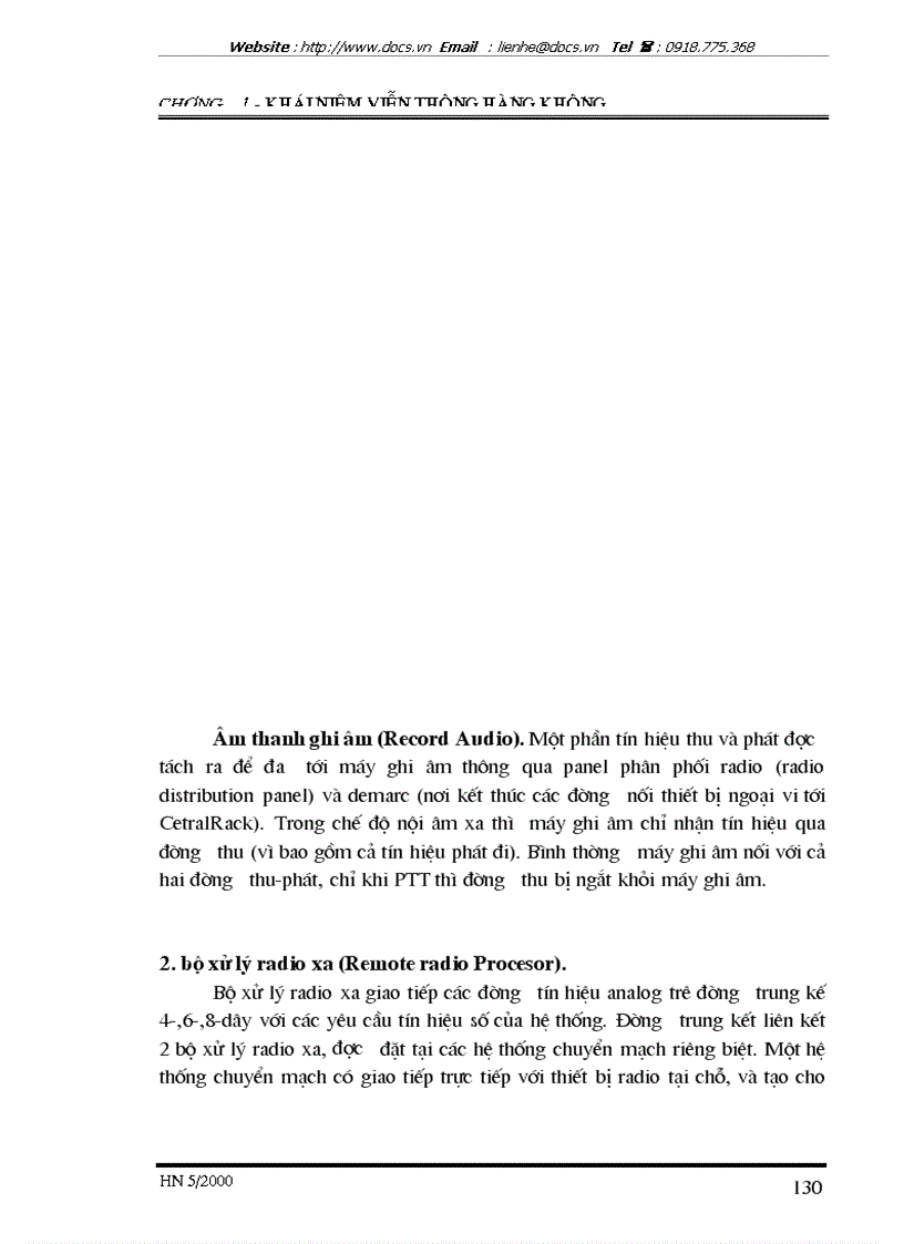 image for page Nghiên cứu Hệ thống chuyển mạch thoại trong viễn thông hàng không