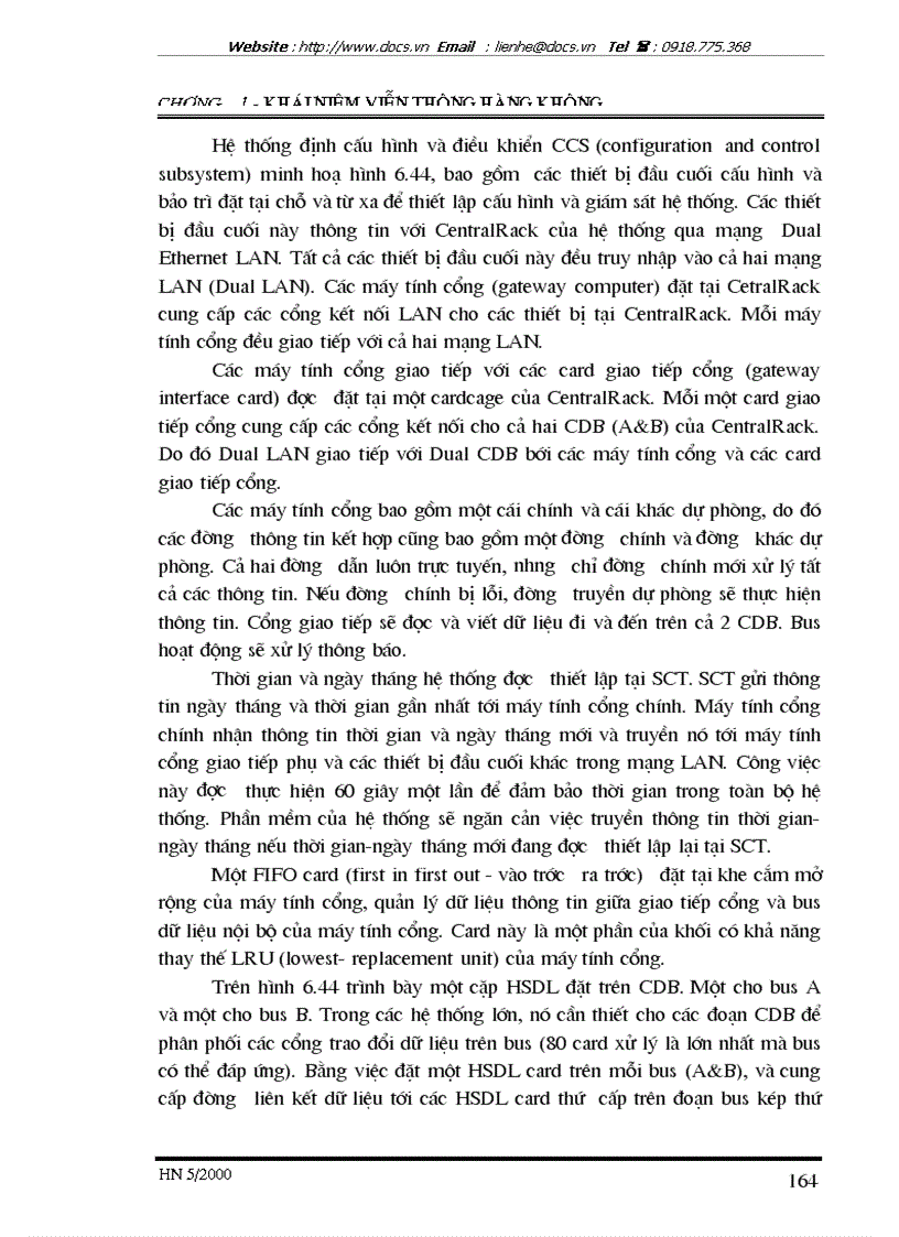 image for page Nghiên cứu Hệ thống chuyển mạch thoại trong viễn thông hàng không