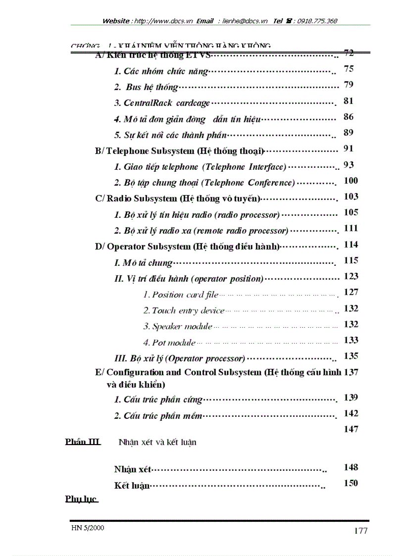 image for page Nghiên cứu Hệ thống chuyển mạch thoại trong viễn thông hàng không