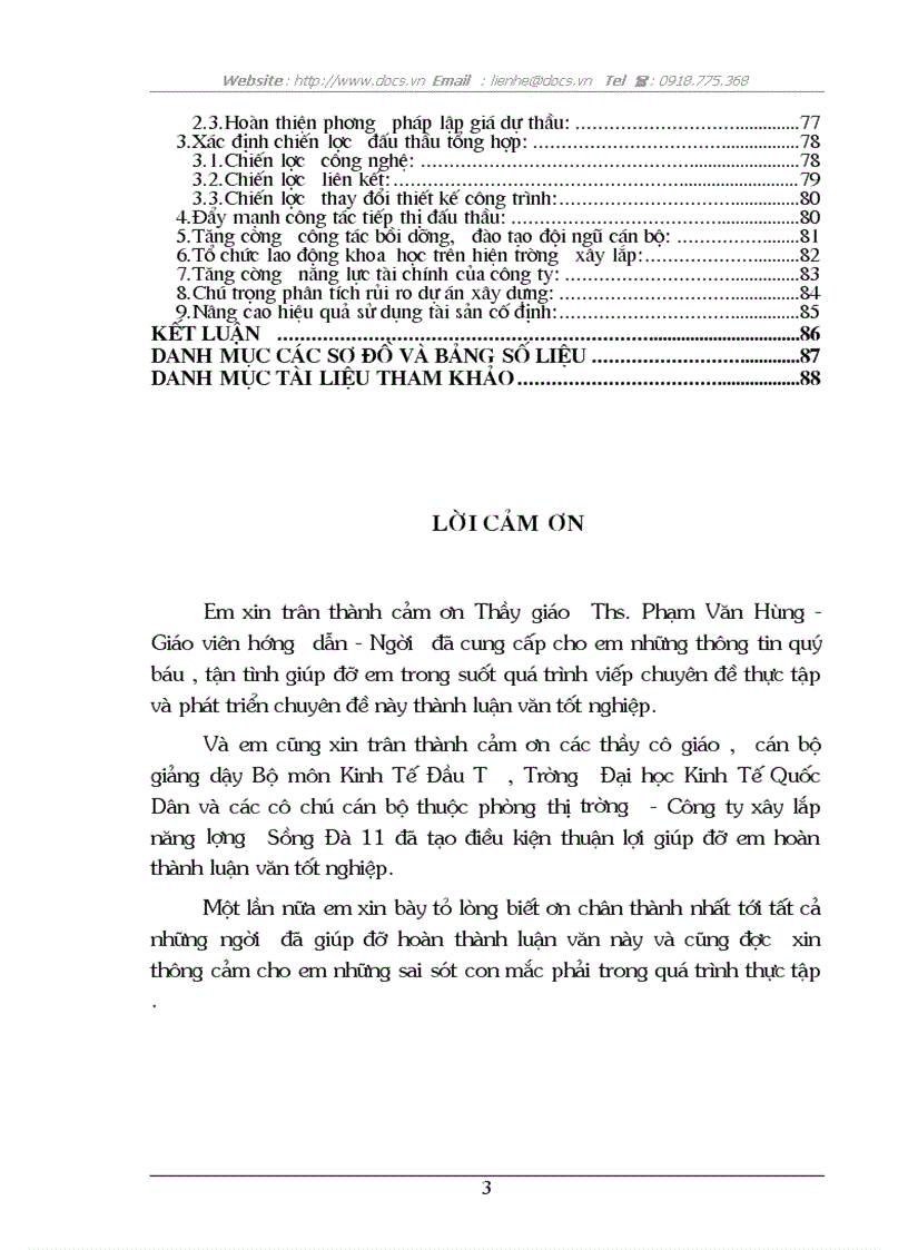 image for page Một số giải pháp nhằm nâng cao khả năng thắng thầu tại Công ty Xây lắp năng lượng Sông Đà 11