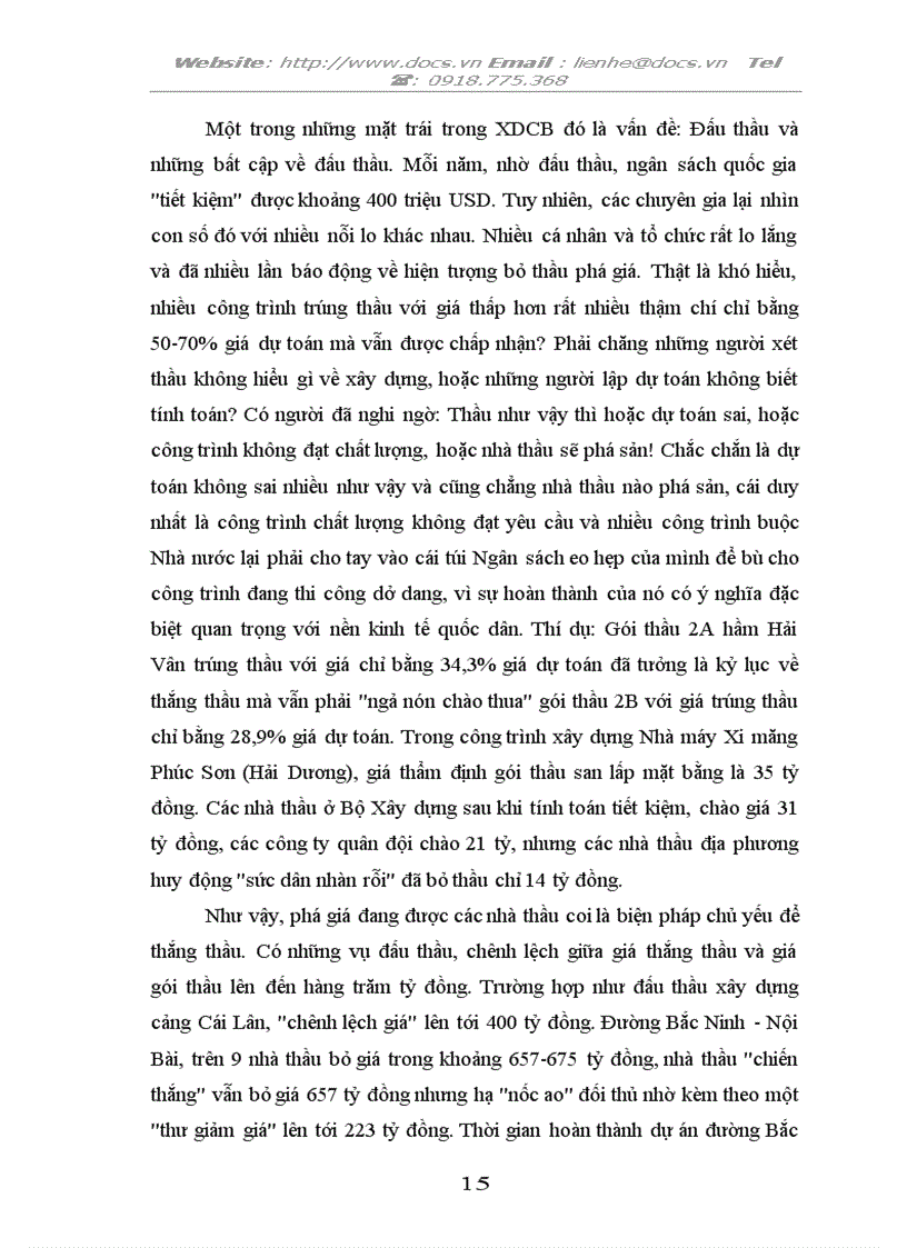 image for page Nâng cao năng lực cạnh tranh trong đấu thầu xây lắp của công ty xây dựng 18