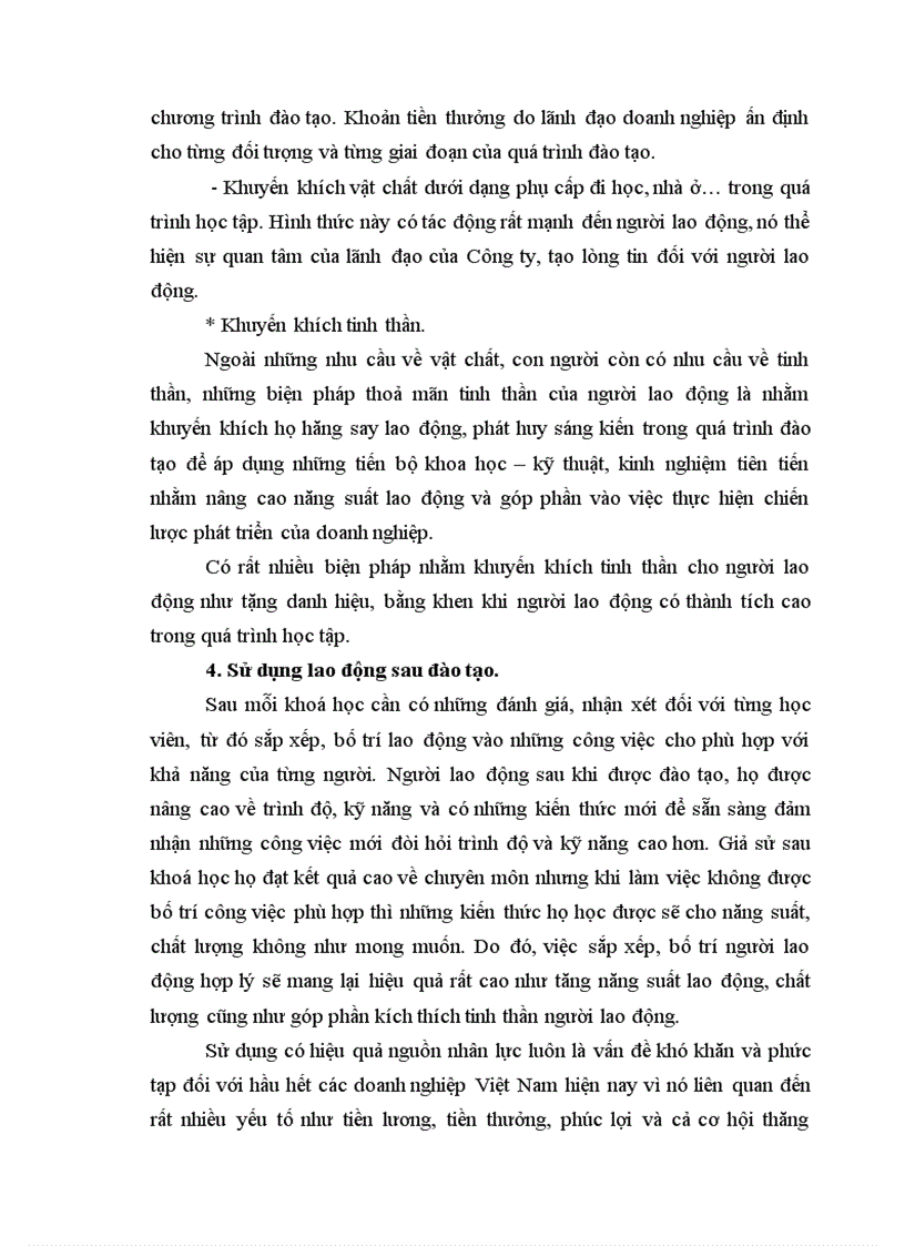 image for page Hoàn thiện công tác đào tạo và phát triển nguồn nhân lực ở Công ty sản xuất và xuất nhập khẩu bao bì