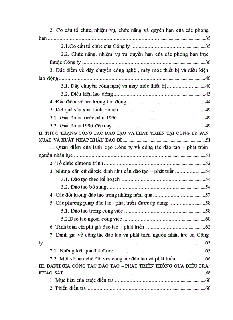 image for page Hoàn thiện công tác đào tạo và phát triển nguồn nhân lực ở Công ty sản xuất và xuất nhập khẩu bao bì