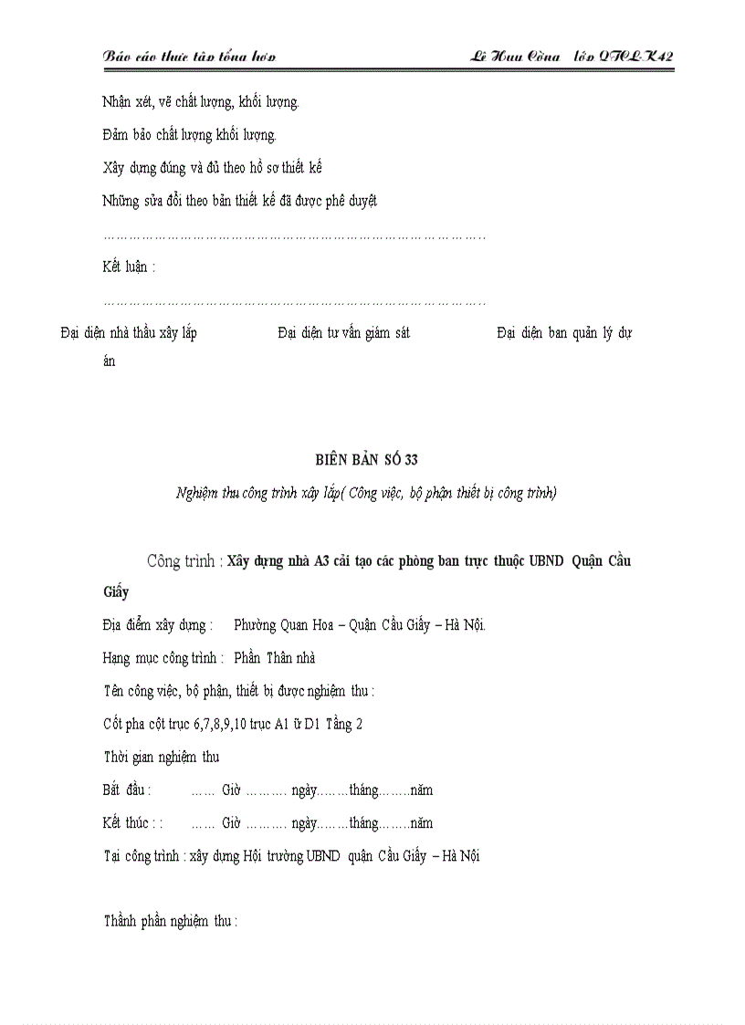 image for page Công tác chuẩn bị của công ty XD số 1 Hà nội