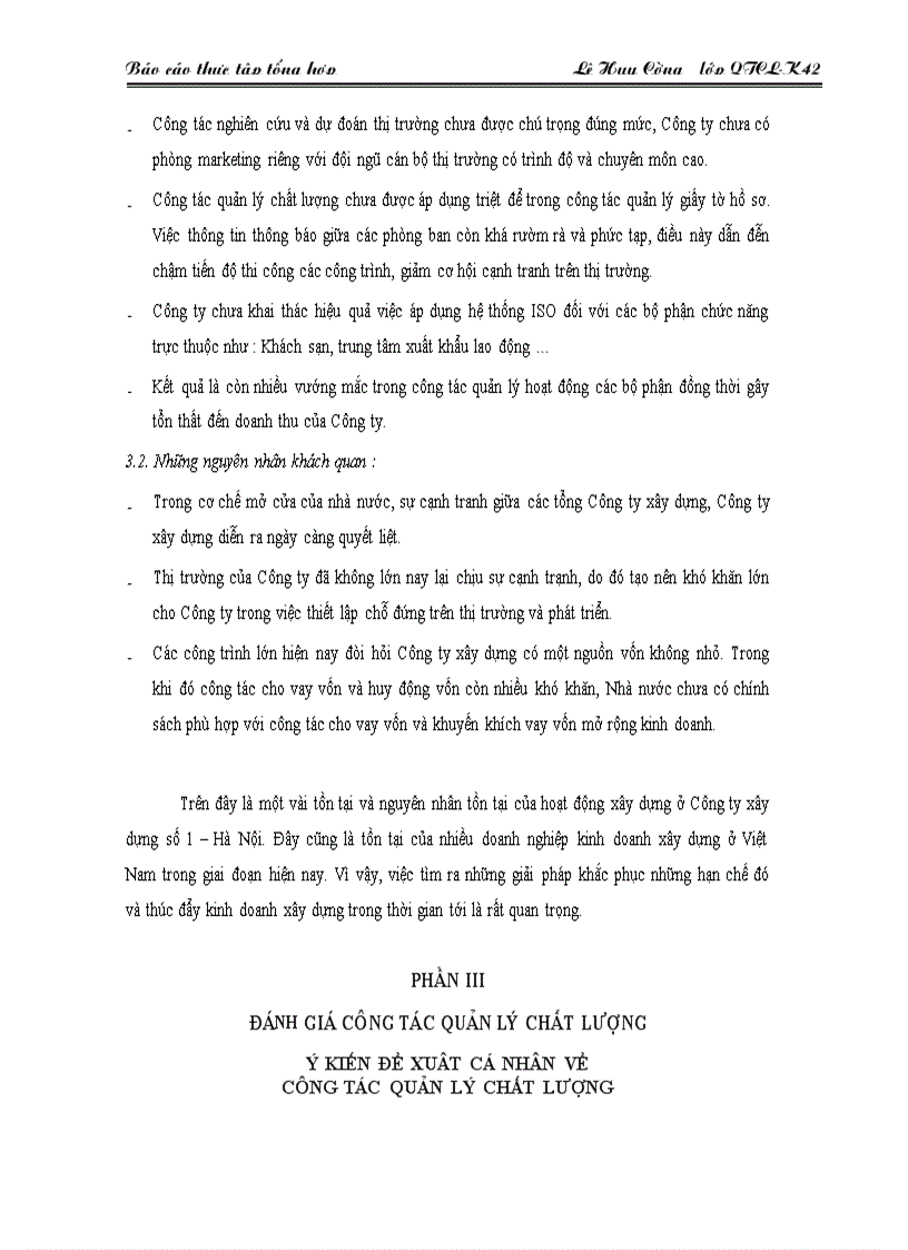 image for page Công tác chuẩn bị của công ty XD số 1 Hà nội