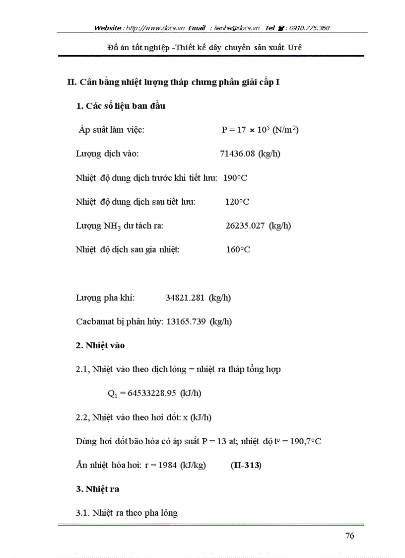 image for page Thiết kế dây chuyền sản xuất Urê