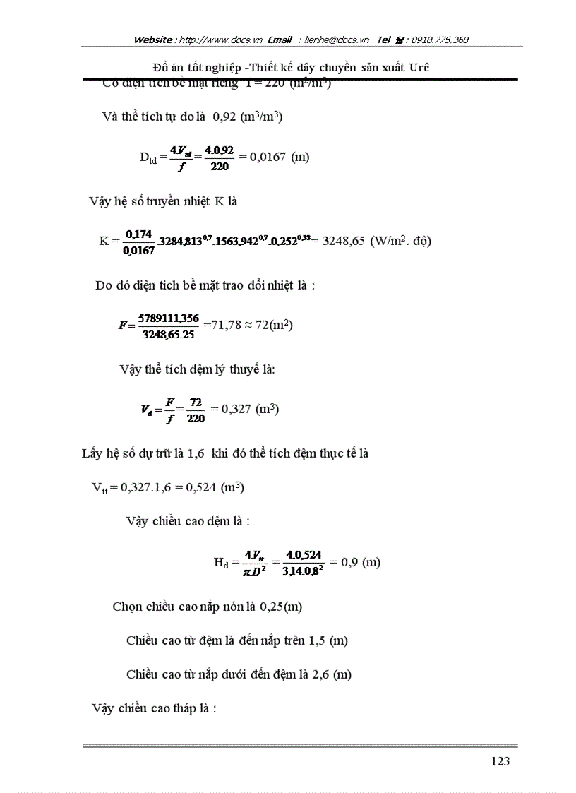image for page Thiết kế dây chuyền sản xuất Urê