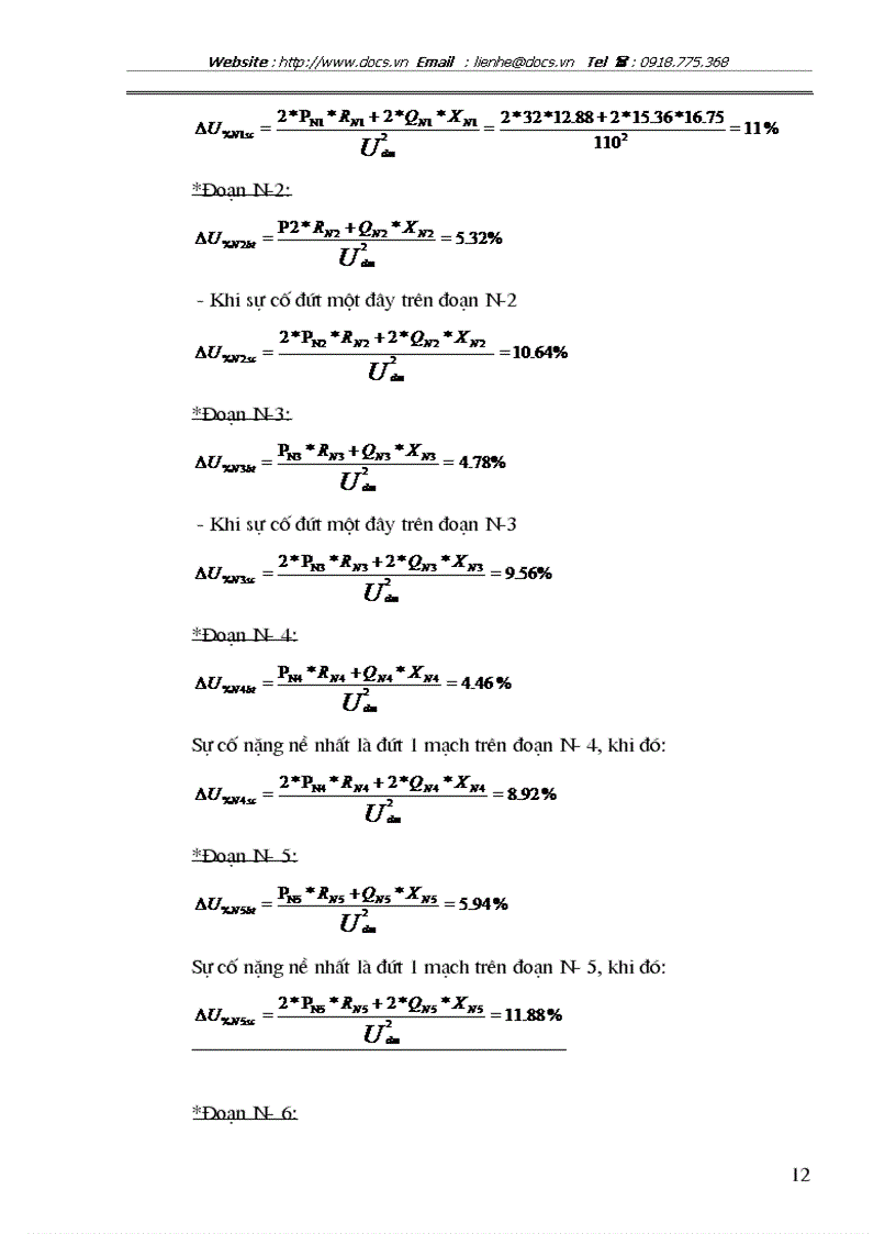 image for page Thiết kế mạng lưới điện cho một khu vực