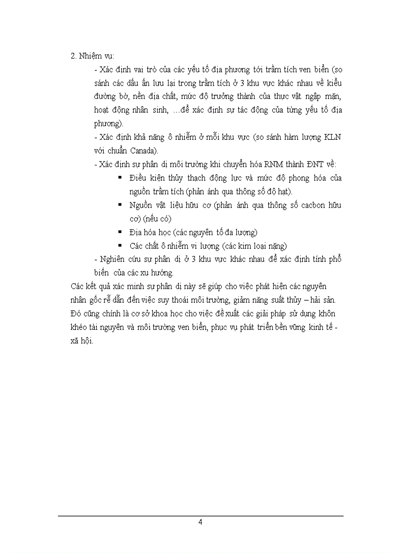 image for page Nghiên cứu sự phân dị trầm tích bãi triều khi chuyển đổi môi trường rừng ngập mặn thành đầm nuôi tôm bằng phương pháp phân tích thành phần chính