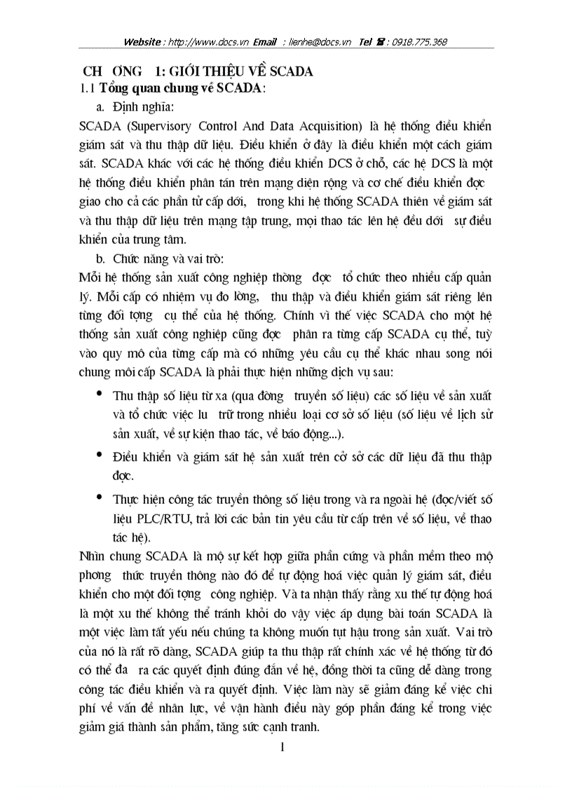 image for page Giới thiệu về SCADA