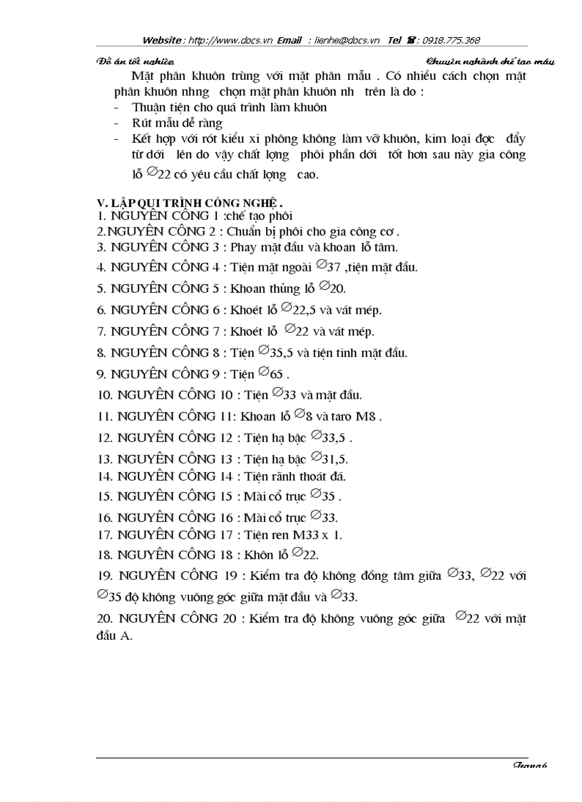 image for page Thiết kế qui trình công nghệ gia công ống lót cọc sợi thiết kế máy khoan chuyên dùng cải tiến máy mài thành máy khôn