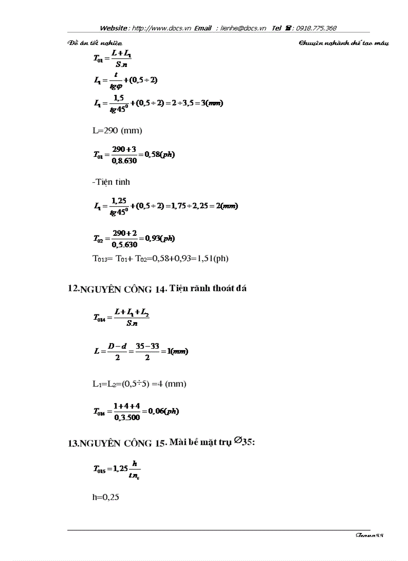 image for page Thiết kế qui trình công nghệ gia công ống lót cọc sợi thiết kế máy khoan chuyên dùng cải tiến máy mài thành máy khôn