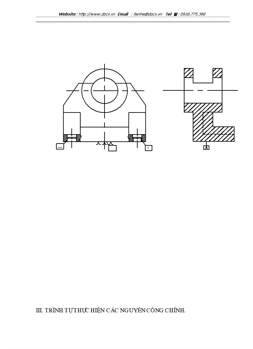 image for page Thiết kế quy trình công nghệ chế tạo chi tiết Gối trục