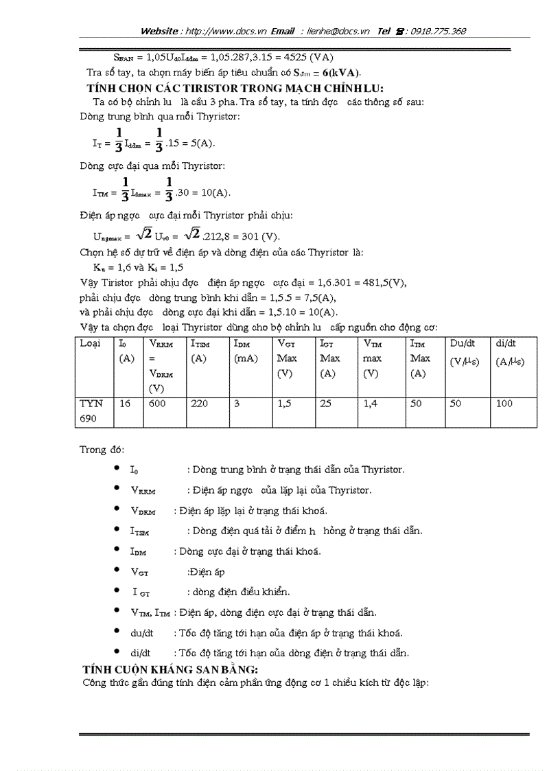 image for page Thiết kế hệ truyền động cho xe con cầu trục