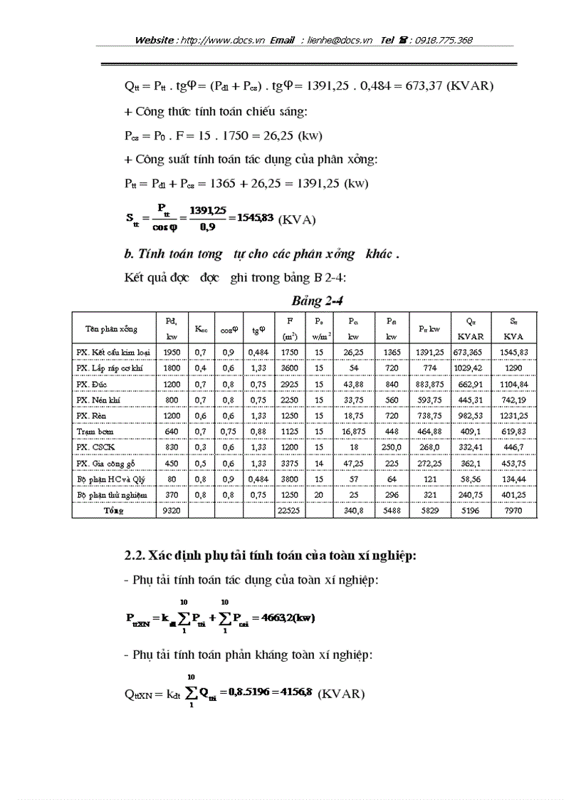 image for page Thiết kế cung cấp điện cho nhà máy cơ khí địa Phương