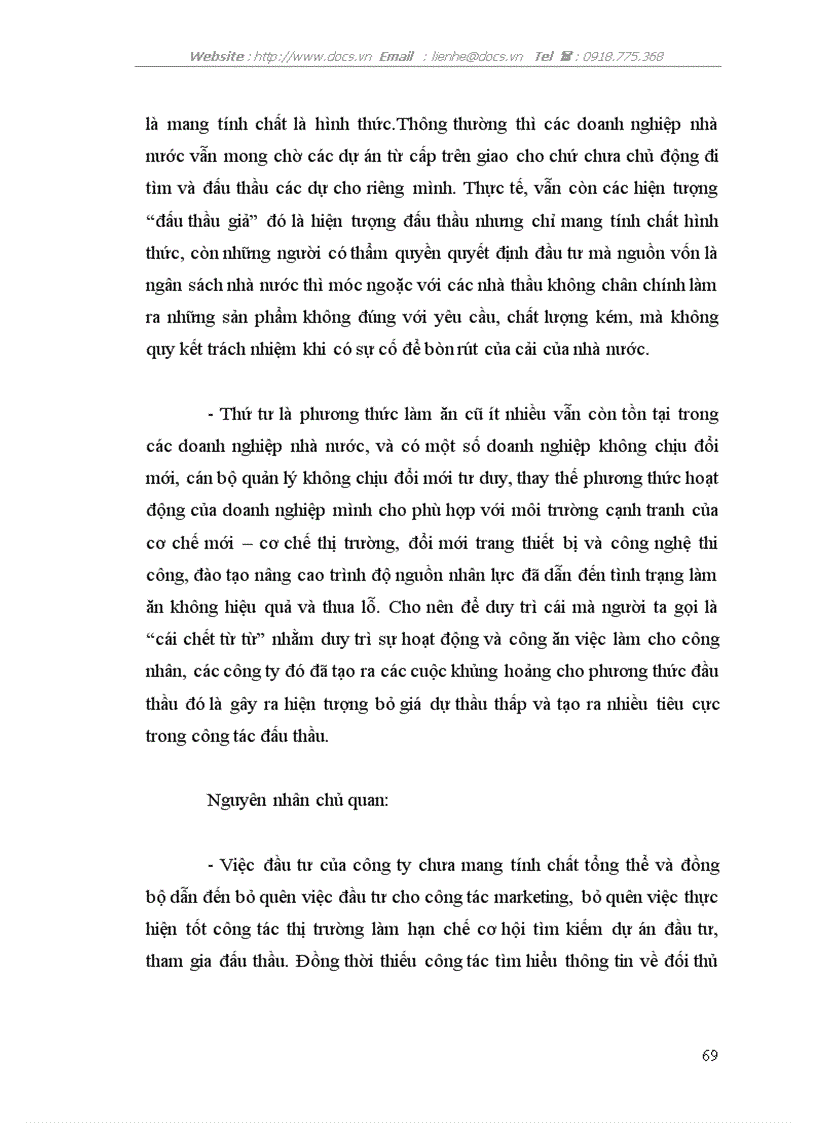 image for page Một số giải pháp nhằm nâng cao khả năng thắng thầu của Công ty cơ giới và xây lắp 14
