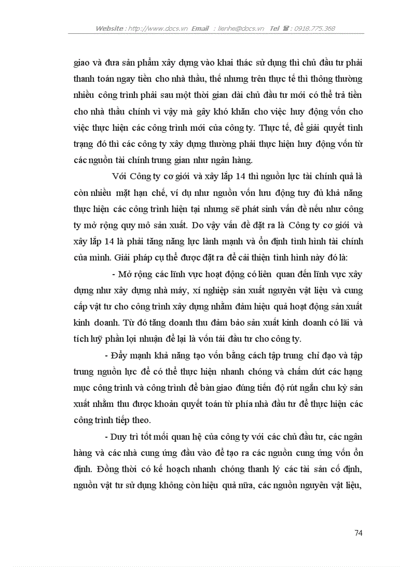 image for page Một số giải pháp nhằm nâng cao khả năng thắng thầu của Công ty cơ giới và xây lắp 14