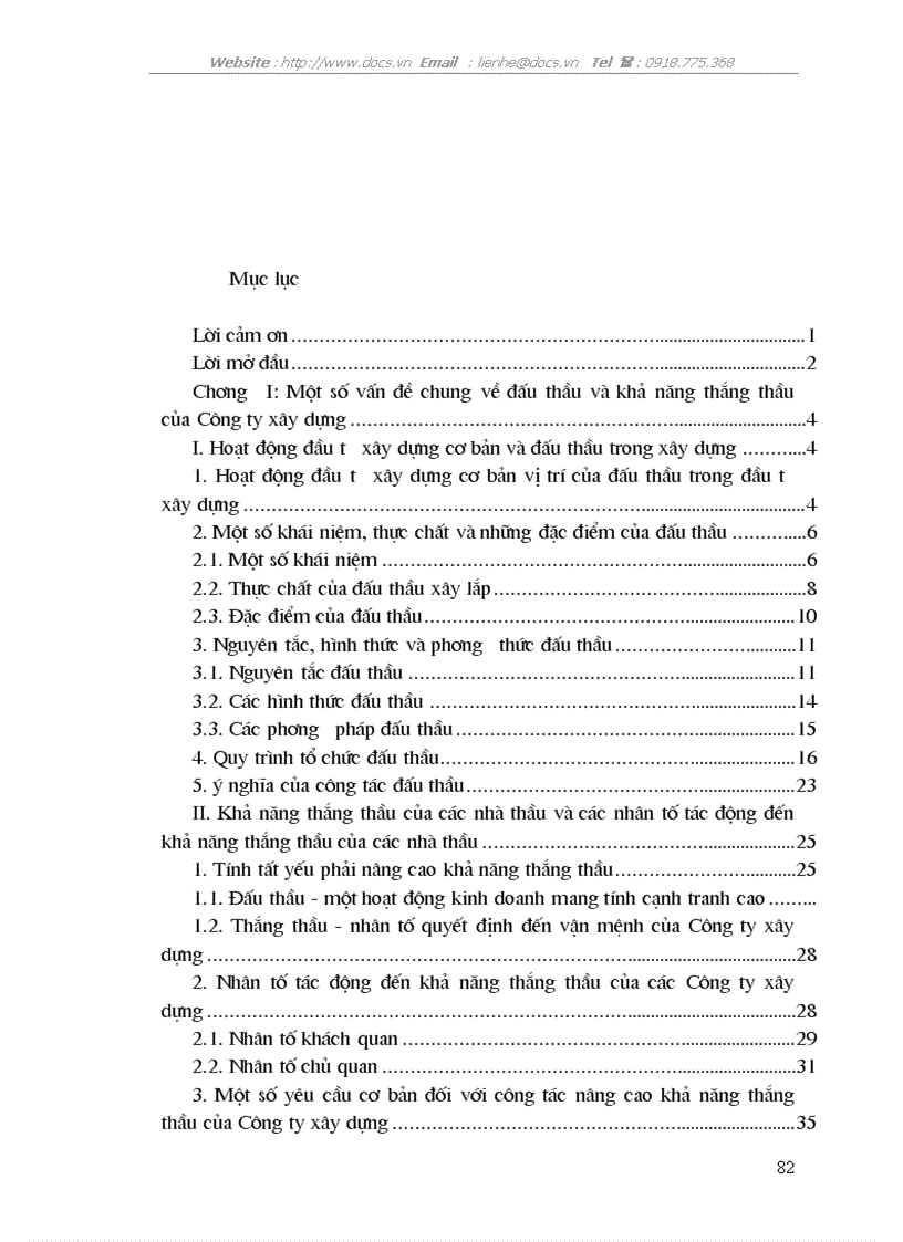 image for page Một số giải pháp nhằm nâng cao khả năng thắng thầu của Công ty cơ giới và xây lắp 14