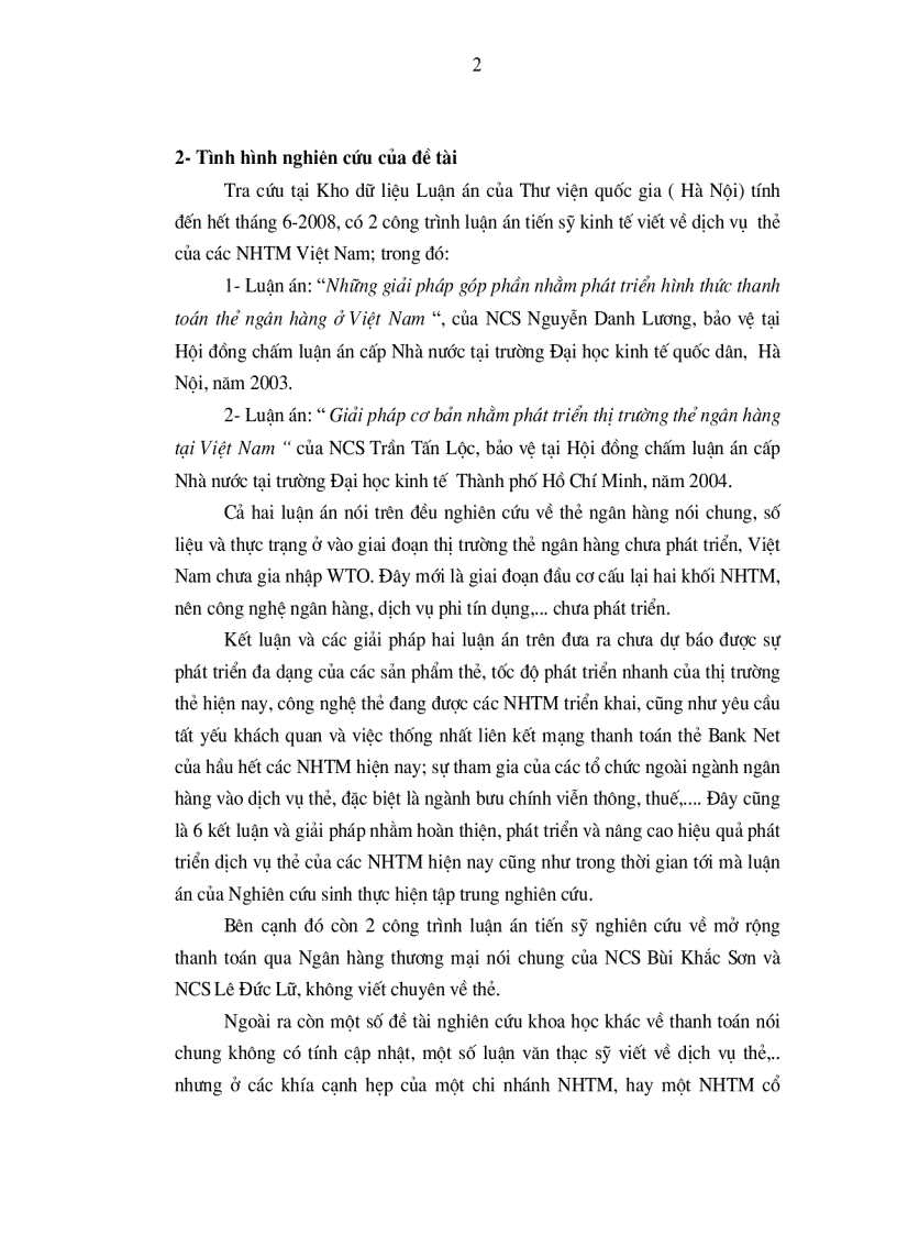 image for page Những giải pháp phát triển dịch vụ thẻ tại các Ngân hàng thương mại nhà nước ở Việt Nam