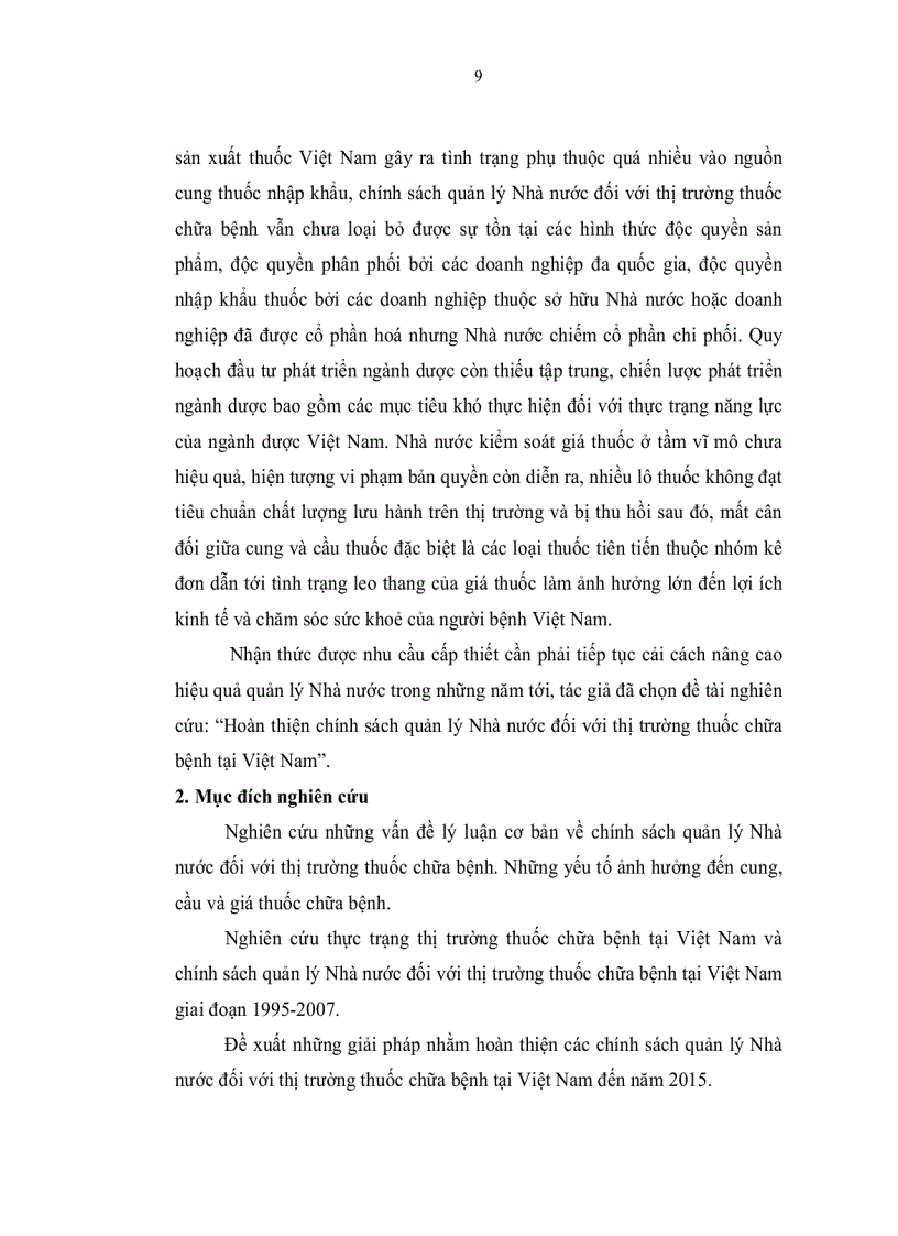 image for page Hoàn thiện chính sách quản lý Nhà nước đối với thị trường thuốc chữa bệnh tại Việt Nam