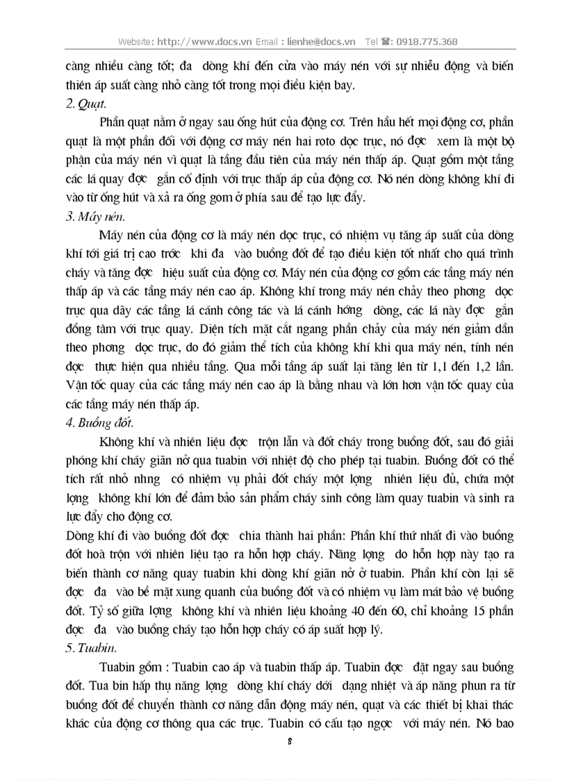 image for page Các loại động cơ máy bay