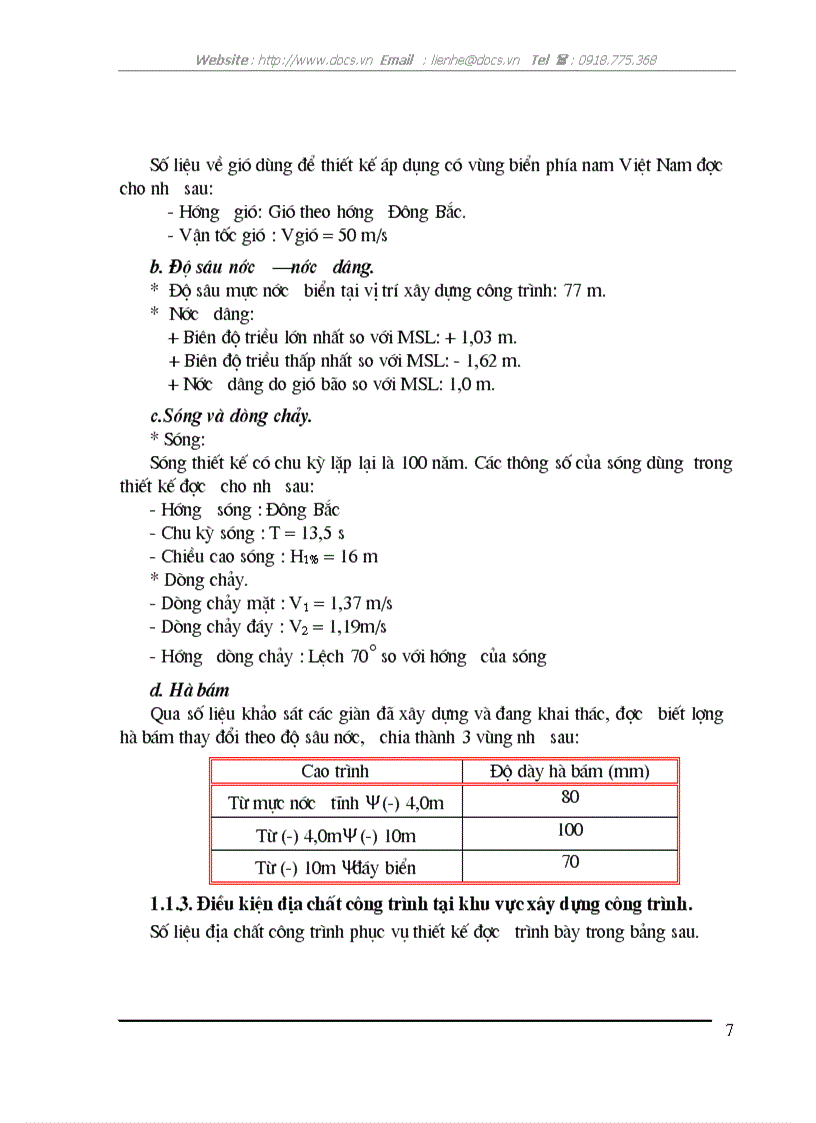 image for page Đặc điểm của các loại công trình biển cố định