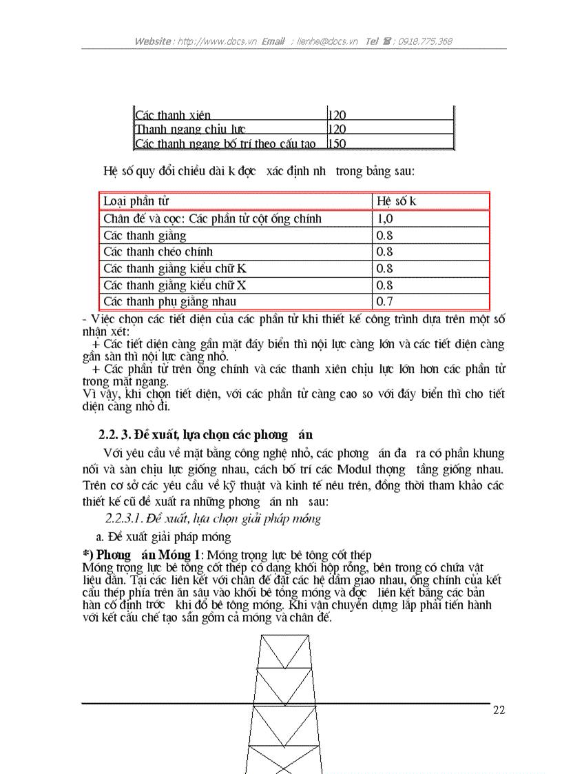 image for page Đặc điểm của các loại công trình biển cố định