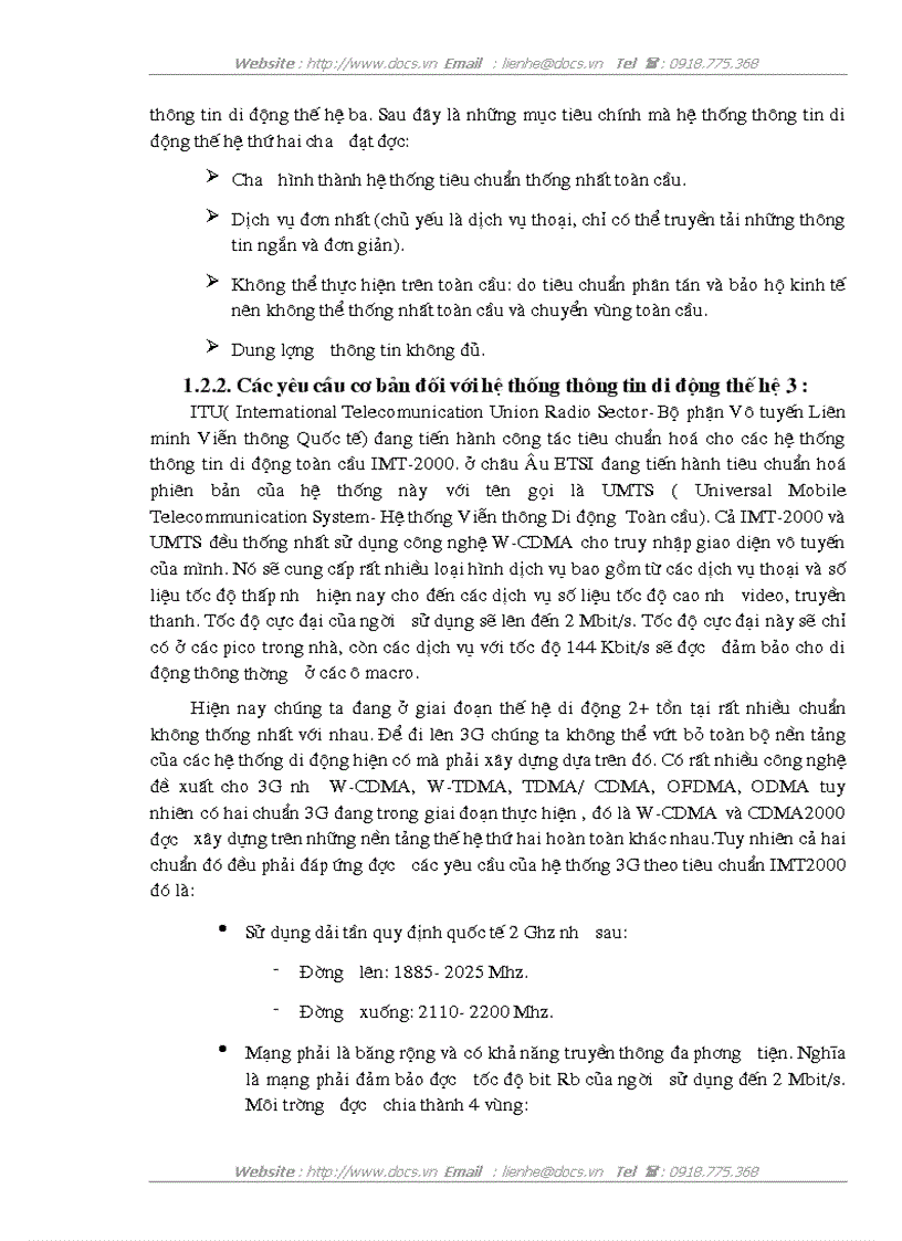 Hệ thống thông tin di động