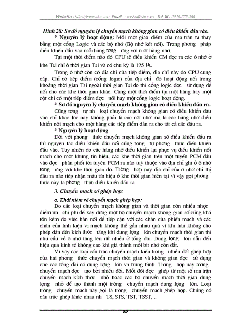 image for page Tổng quát về cấu trúc và chức năng của tổng đài điện tử số SPC