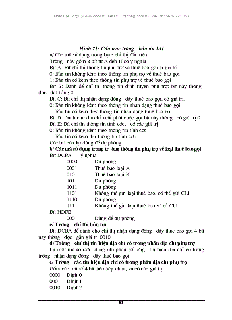 image for page Tổng quát về cấu trúc và chức năng của tổng đài điện tử số SPC