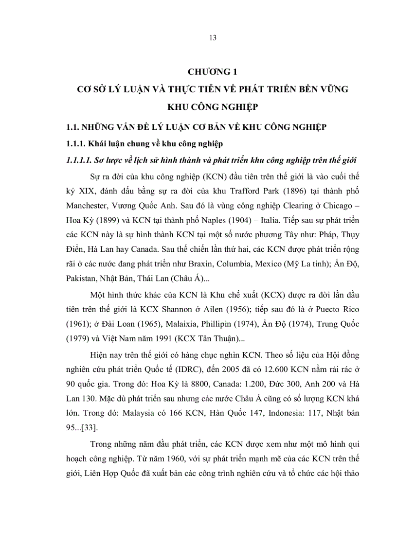 image for page Phát triển các khu công nghiệp vùng Kinh tế trọng điểm Bắc bộ theo hướng bền vững gồm 232 trang