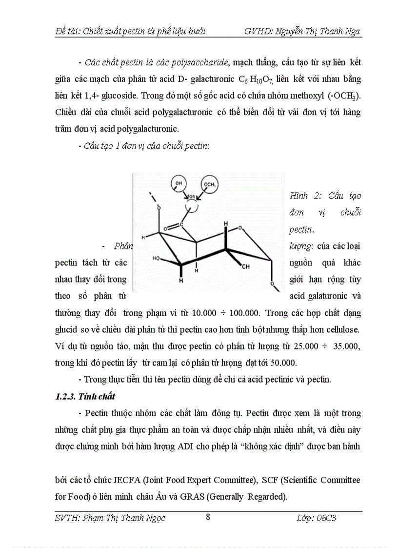 image for page Chiết xuất pectin từ phế liệu bưởi