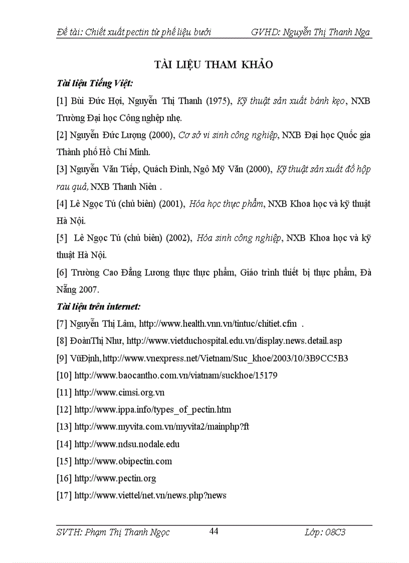 image for page Chiết xuất pectin từ phế liệu bưởi