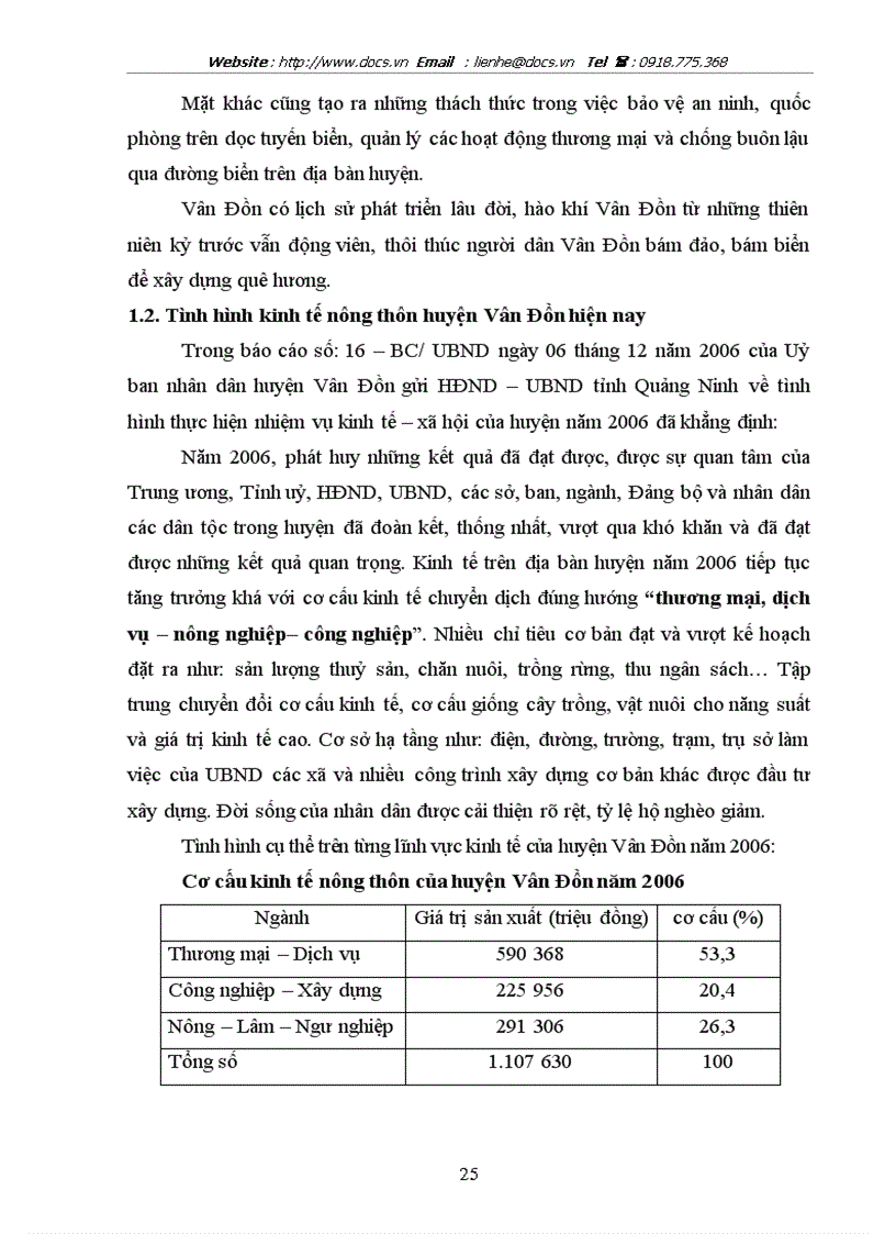 image for page Một số giải pháp chủ yếu thúc đẩy chuyển dịch cơ cấu kinh tế nông thôn huyện vân đồn đến năm 2020