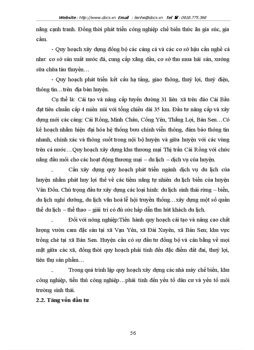 image for page Một số giải pháp chủ yếu thúc đẩy chuyển dịch cơ cấu kinh tế nông thôn huyện vân đồn đến năm 2020