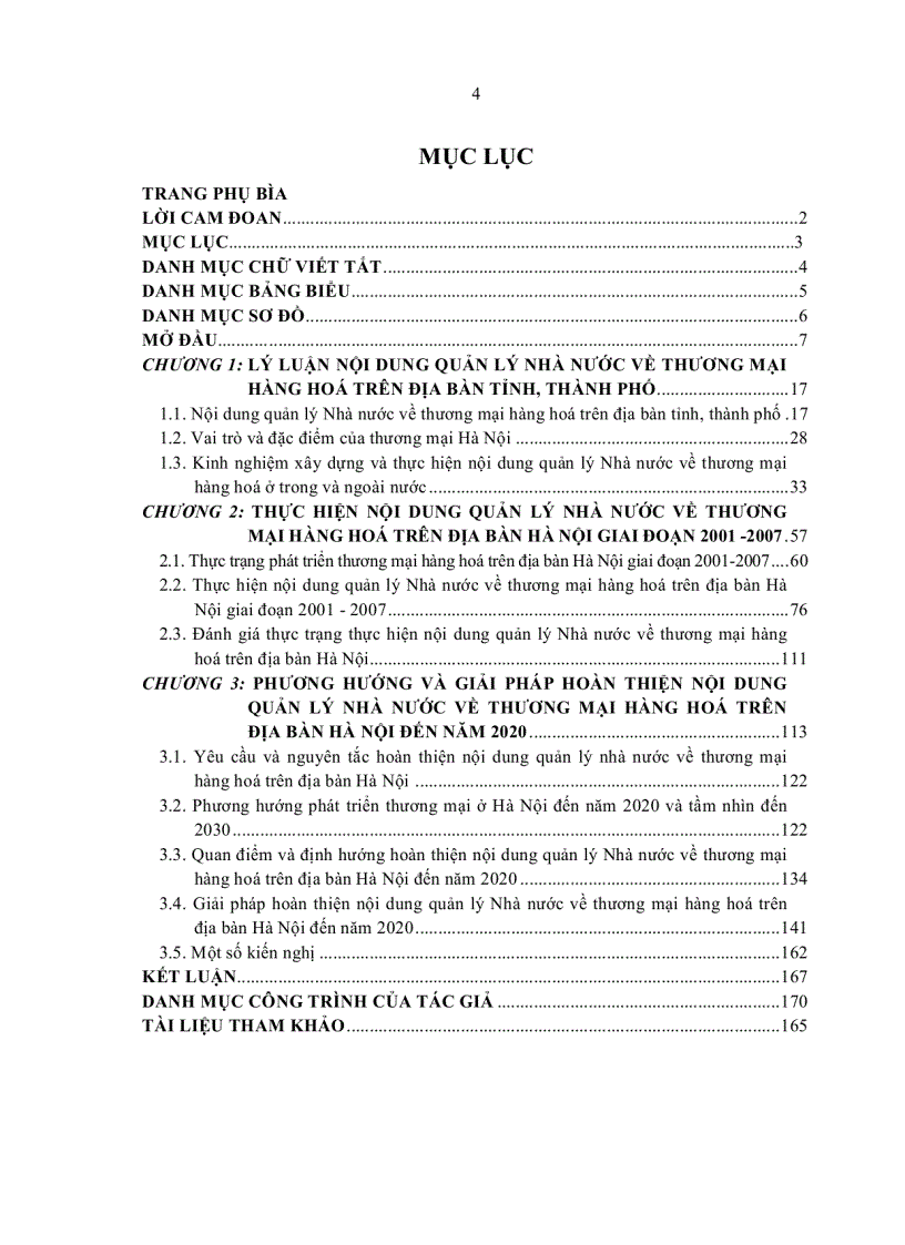 image for page Hoàn thiện nội dung quản lý nhà nước về thương mại hàng hóa trên địa bàn hà nội đến năm 2020
