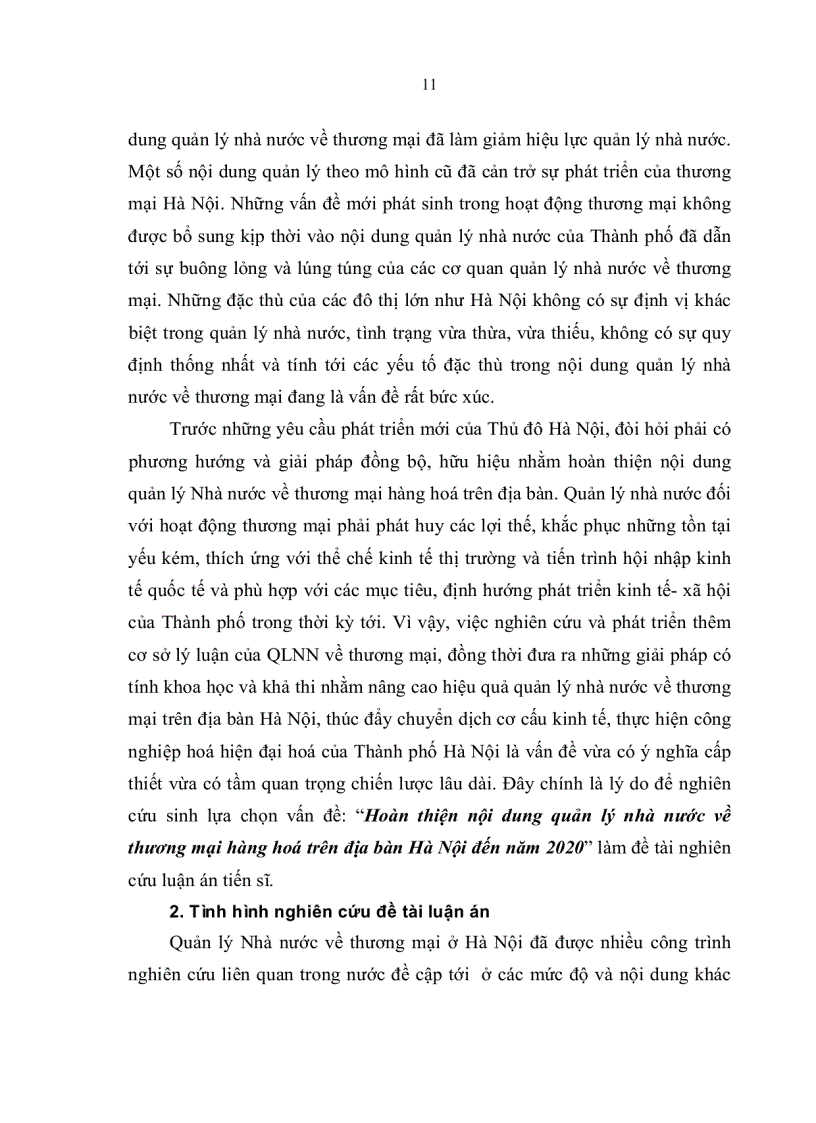 image for page Hoàn thiện nội dung quản lý nhà nước về thương mại hàng hóa trên địa bàn hà nội đến năm 2020